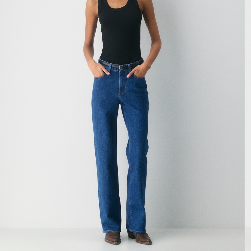 Aritzia Denim Forum Remy Hi-Rise Relaxed Jean